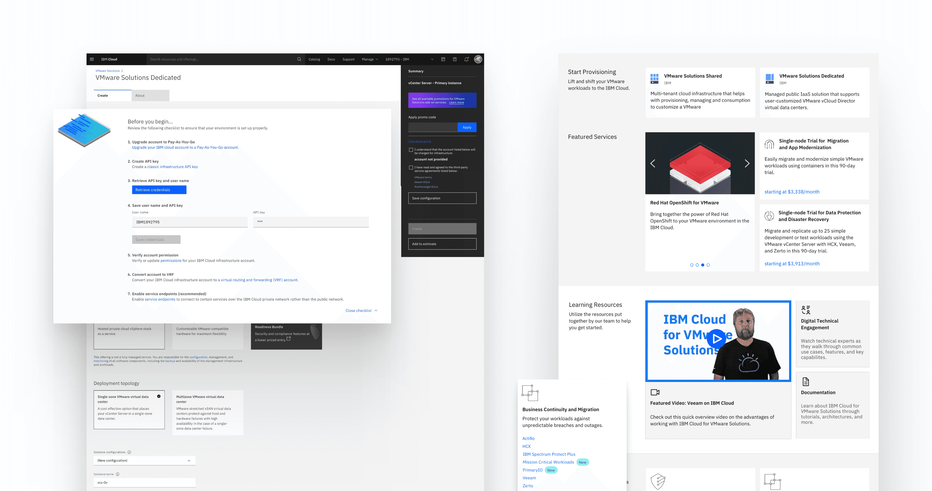 Helping Users Understand and Successfully Launch on a Complex Cloud Platform project screenshot